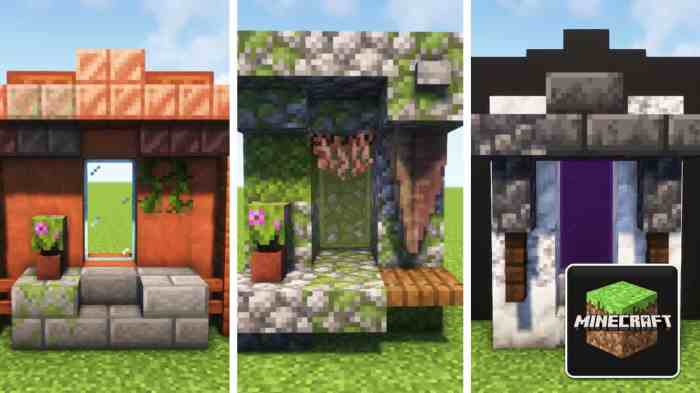 How to decorate windows in minecraft