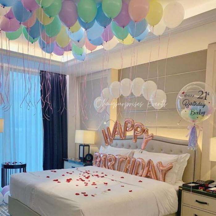 How to decorate room with balloon