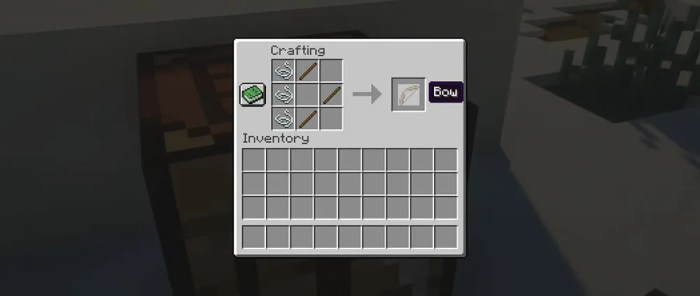 How to make a decoration bow in minecraft