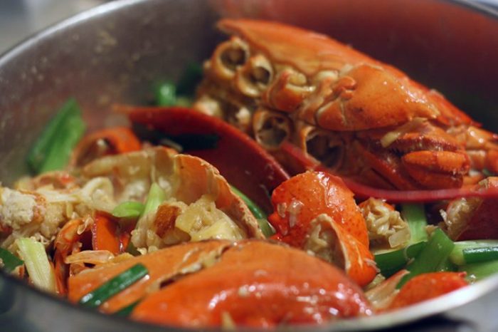 Lobster cantonese recipe cozzi maxwell spruce