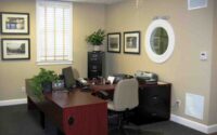 How should an hr professional decorate their office