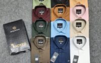 Packing men's dress shirts