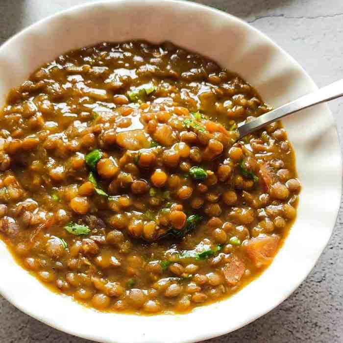 How to cook brown lentils indian style