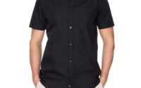 Short sleeve dress shirts for men