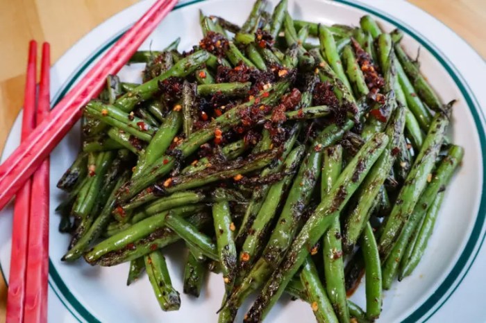 Chinese green beans easy recipe dish style quick soy favorite parts just sesame