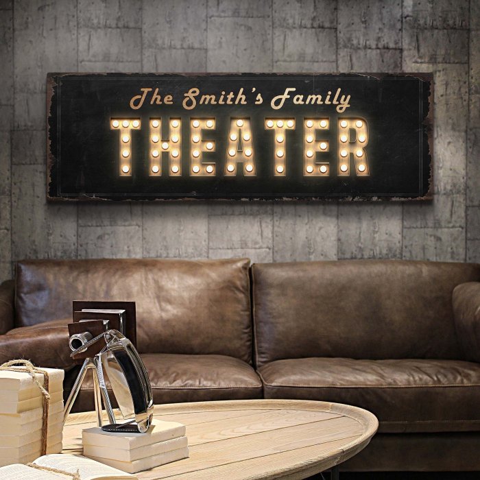 Theatre mural decal