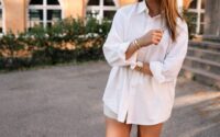 Crisp blouse flair theflairindex linen