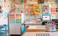 How to decorate craft room