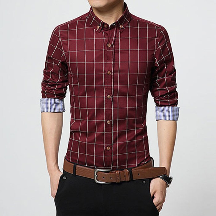 Mens dress shirt long sleeve